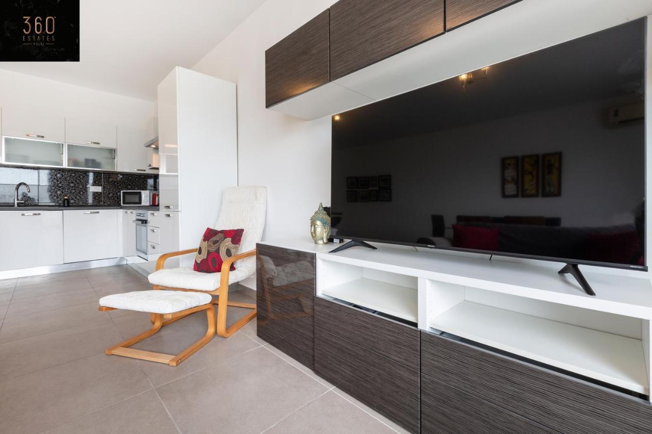 A Charming, Relaxing 2br In St Julians W/wifi By 360 Estates Appartement San Ġiljan