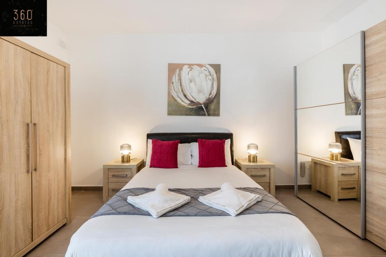 A Charming, Relaxing 2br In St Julians W/wifi By 360 Estates Appartement San Ġiljan